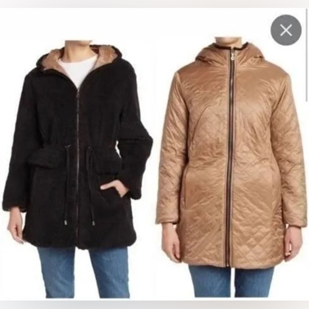 Kate Spade Reversible Sherpa Jacket